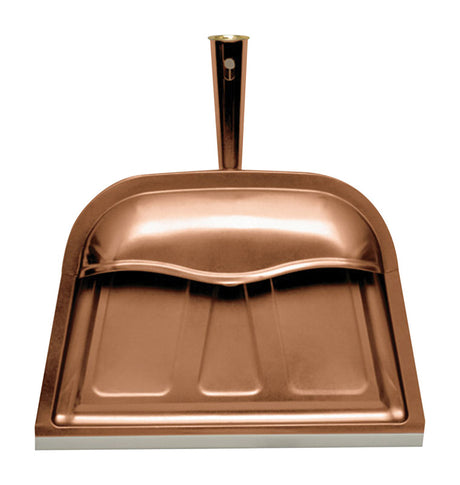 DUSTPAN W/HOOD COPPER