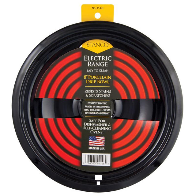 DRIP PAN BOWL 8" PORCLN