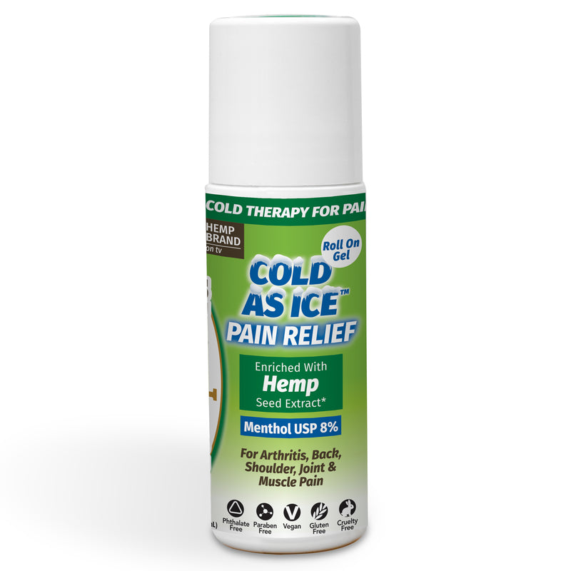 Hempvana Cold As Ice Clear Pain Relief Roll-On Gel 2.5 oz 1 pk