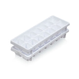 ICE CUBE TRAY WHITE 2PK
