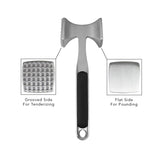 KitchenAid Black/Silver Aluminum Meat Tenderizer