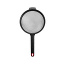 Farberware Black/Silver Plastic/Stainless Steel Strainer