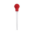 Farberware Red/Clear Plastic/Rubber/Silicone Baster