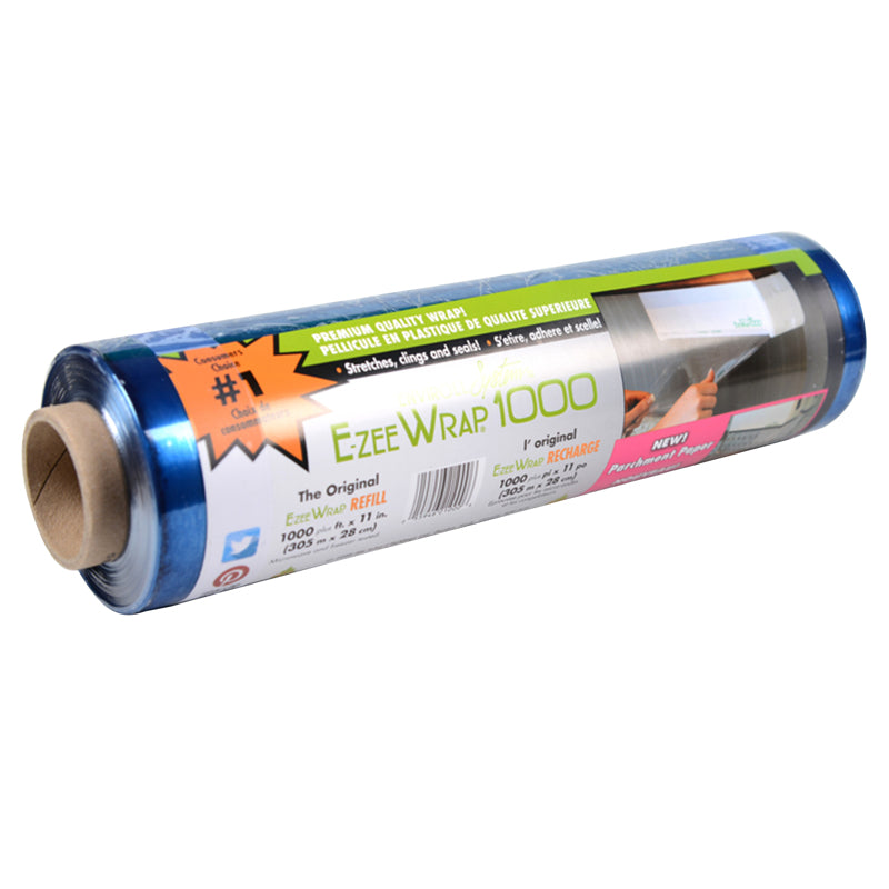 E-Zee Wrap Blue Cling Wrap 1 pk