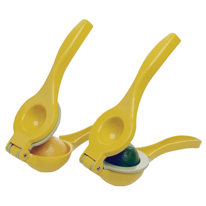 Amco Housewerks Yellow Aluminum Citrus Juicer