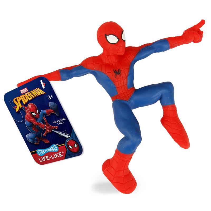 Disney and Marvel Stretchable Characters Rubber Assorted 6 pc