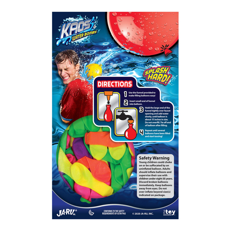 Kasos Water Balloons with Filler Rubber Latex 151 pc
