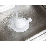 StopShroom 5.75 in. White ABS/TPR Drain Stopper