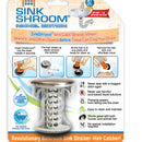SinkShroom 1.75 in. Nickel Silicone Sink Strainer