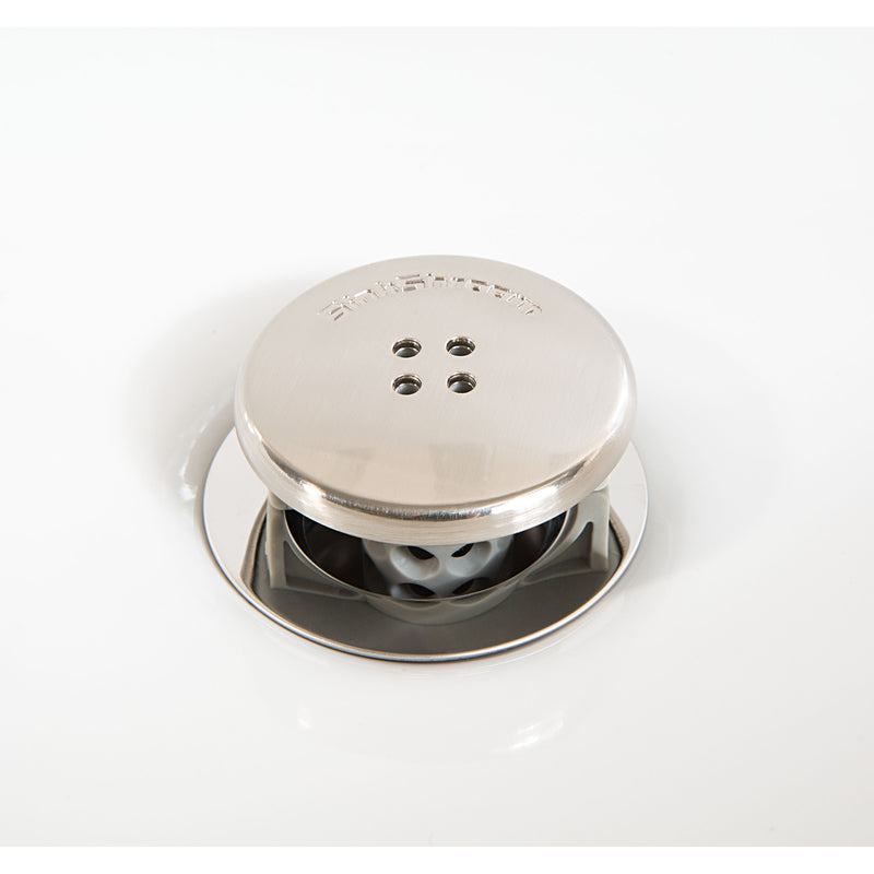 SinkShroom 1.75 in. Nickel Silicone Sink Strainer