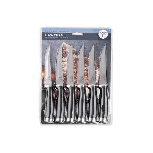 STEAK KNIFE SET SS 6PC