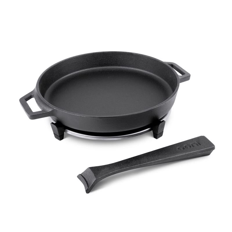 Ooni Cast Iron Black Grizzler Pan 1 pk