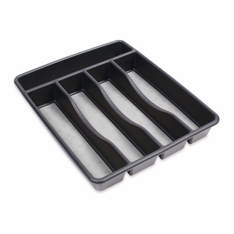 CUTLERY TRAY PLASTIC BLK