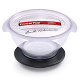 Presto Powerpop 10.5 in. W X 10 in. L PowerCup Microwave Concentrator Black/Clear