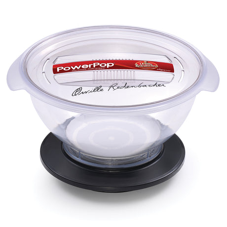 Presto Powerpop 10.5 in. W X 10 in. L PowerCup Microwave Concentrator Black/Clear
