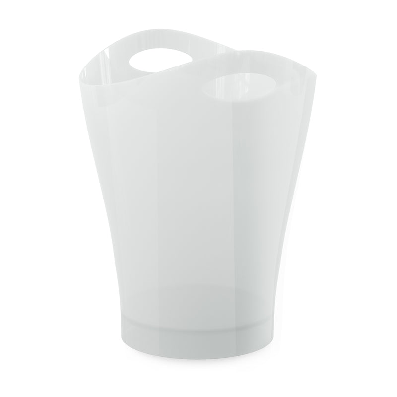 Umbra Garbino 2.25 gal White Plastic Contemporary Wastebasket