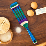 Totally Bamboo Baltique Multicolored Birch Wood Spurtle