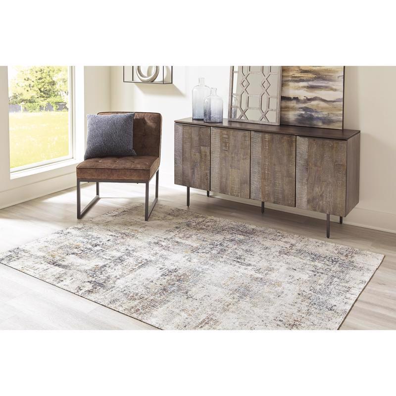 Signature Design by Ashley Jerelyn Multicolored Abstract Polypropylene Rug