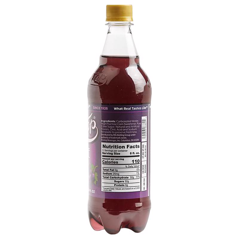 Frostop Grape Soda 24 oz 1 pk