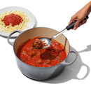 OXO Good Grips Black/Silver Nylon/Stainless Steel Slotted Spoon