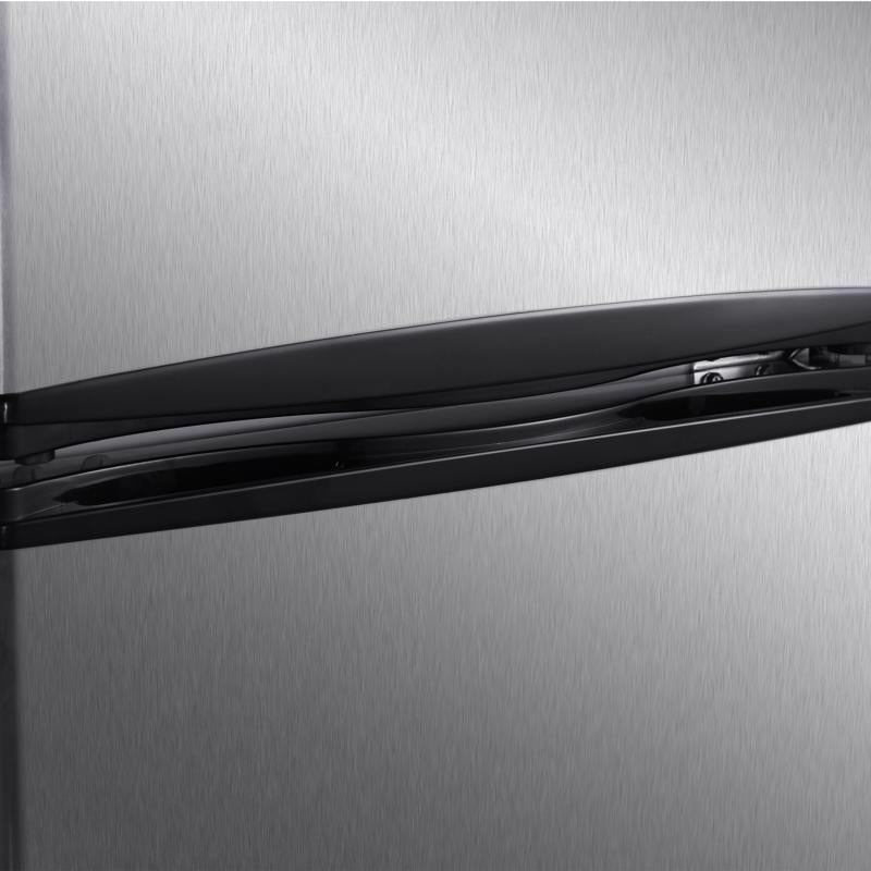 Avanti 3.1 cu ft Black/Silver Stainless Steel Compact Refrigerator 320 W