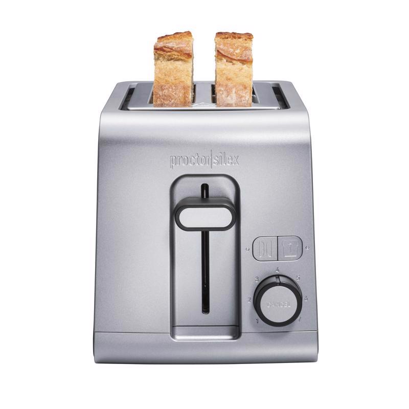 Hamilton Beach Proctor Silex Stainless Steel Silver 2 slot Toaster 7.6 in. H X 6.6 in. W X 10.7 in.