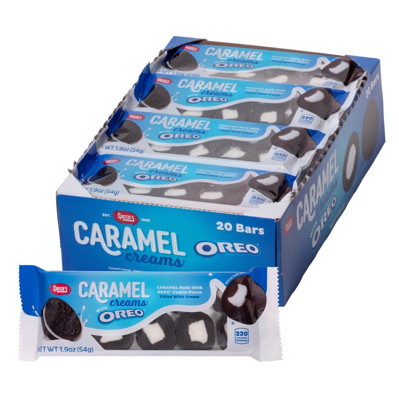 Goetze's Candy Caramel Creams Oreo Caramel 1.9 oz