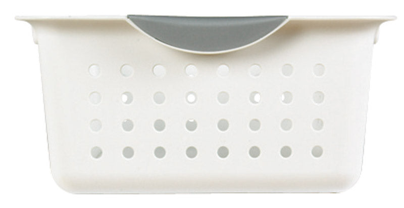 BASKET 13.8X10.8X5"WHITE