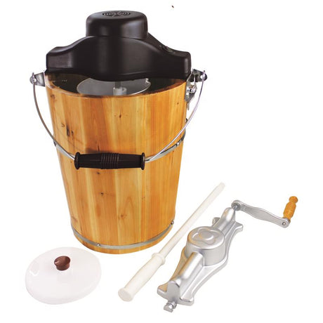 Carey Brown 6 qt Ice Cream Maker 23 in. H X 13 in. W X 13 in. L