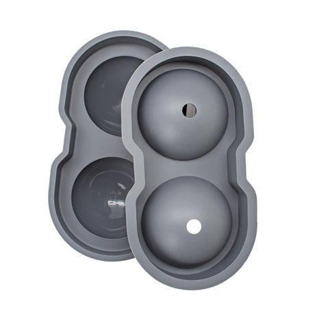 ICE TRAY SILICNE GRY 1PK