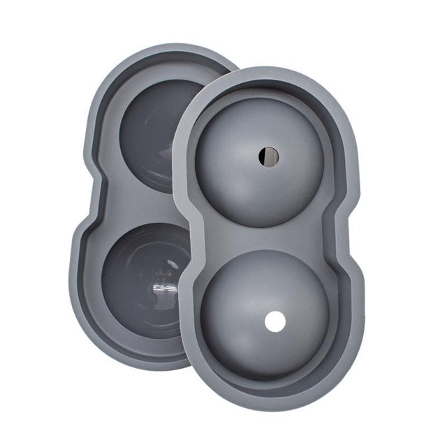 ICE TRAY SILICNE GRY 1PK