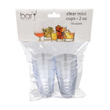 BarY3 2 oz Clear Plastic Disposable Shot Glass
