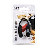 BarY3 Black Plastic/Stainless Steel Foil Cutter