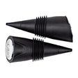 WINE STOPPER BLK/SLV 2PK
