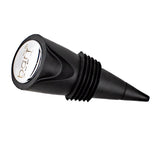 BarY3 Black Stainless Steel/Silicone Wine Stopper