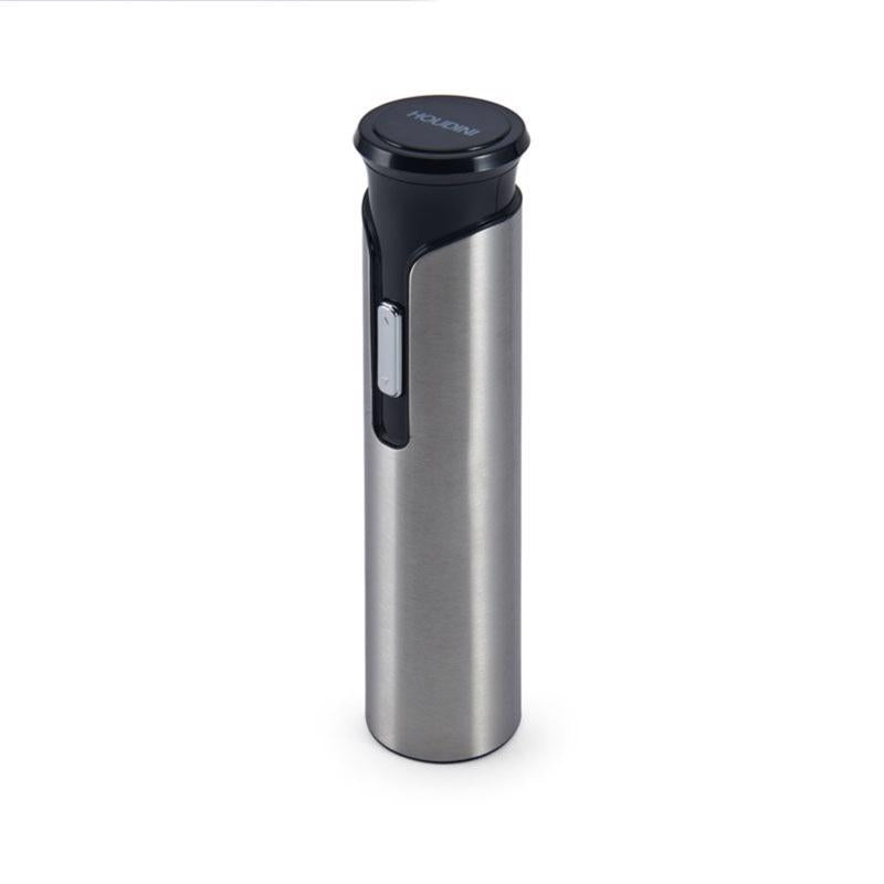 Houdini Black Stainless Steel Electric Corkscrew