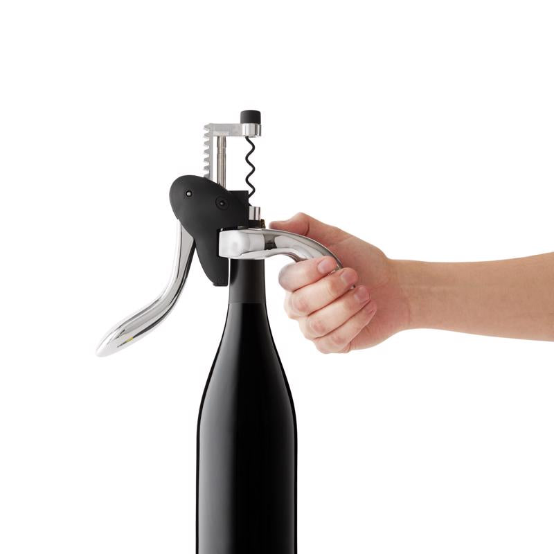 Houdini Deluxe Silver Stainless Steel Corkscrew