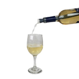 BarY3 Black/Clear Silicone Wine Chill Stick and Pourer