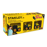 STANLEY Jr. Truck Set Toy Black/Yellow 3 pc