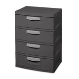 DRAWER ORGAN PLSTC GRY