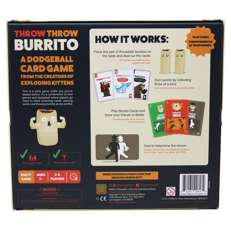 Exploding Kittens Party Game Multicolored