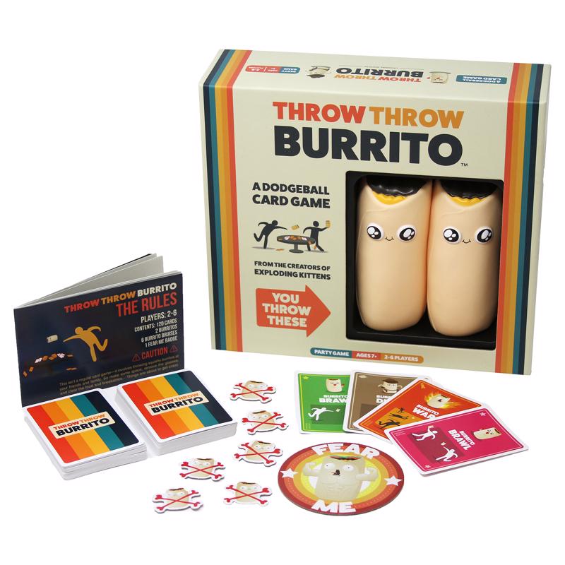 Exploding Kittens Party Game Multicolored