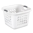 LAUNDRY BASKET WHT