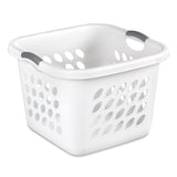 LAUNDRY BASKET WHT