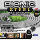Bionic Steel Pro 5/8 in. D X 75 ft. L Heavy Duty Commercial Grade Garden Hose