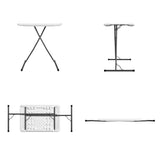 Cosco 18.03 in. W X 31.26 in. L Rectangular Adjustable Height Table