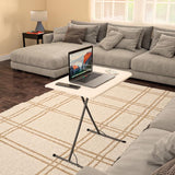 Cosco 18.03 in. W X 31.26 in. L Rectangular Adjustable Height Table