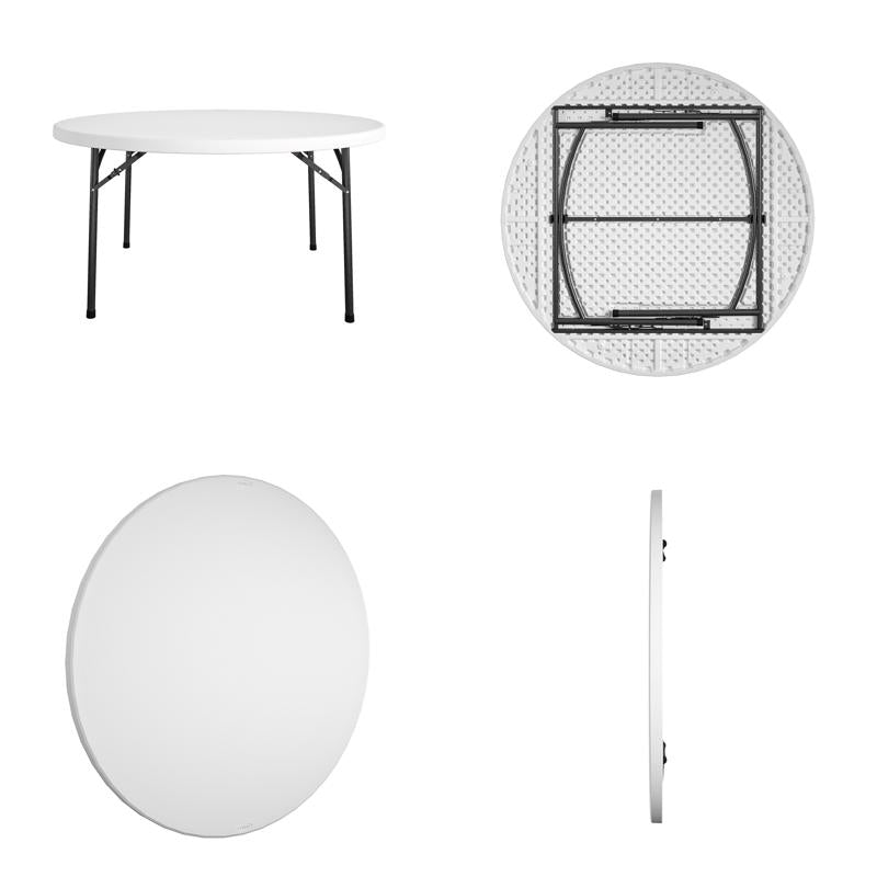 Cosco 60 in. W X 60 in. L Round Folding Table