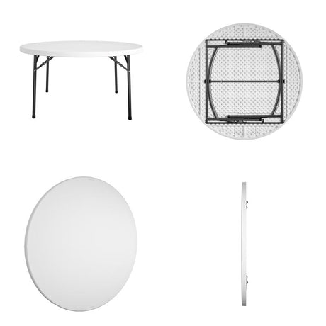 Cosco 60 in. W X 60 in. L Round Folding Table