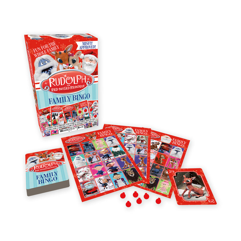 RUDOLPH FAMILY BINGO 8+Y